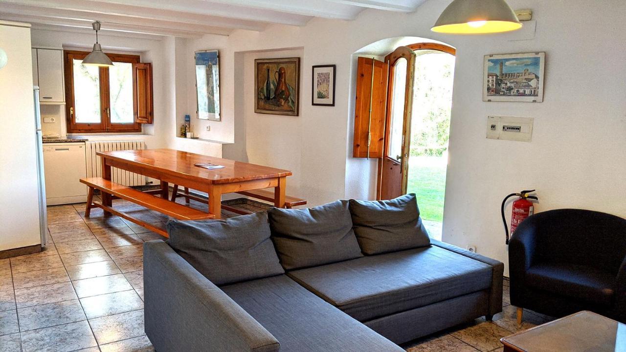 Mas El Carrer Apartment Santa Pau Bagian luar foto