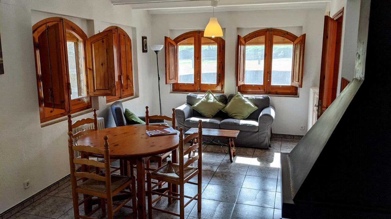 Mas El Carrer Apartment Santa Pau Bagian luar foto